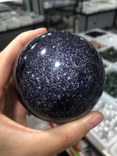 Load image into Gallery viewer, Blue sandstone sphere big
